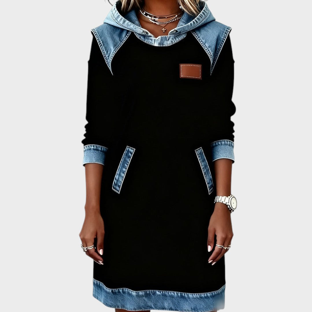 Fabiana - Robe décontractée à capuche