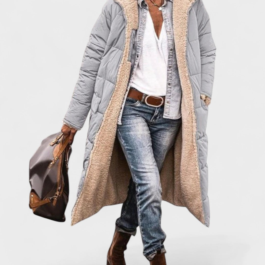 Rita - Manteau réversible confortable