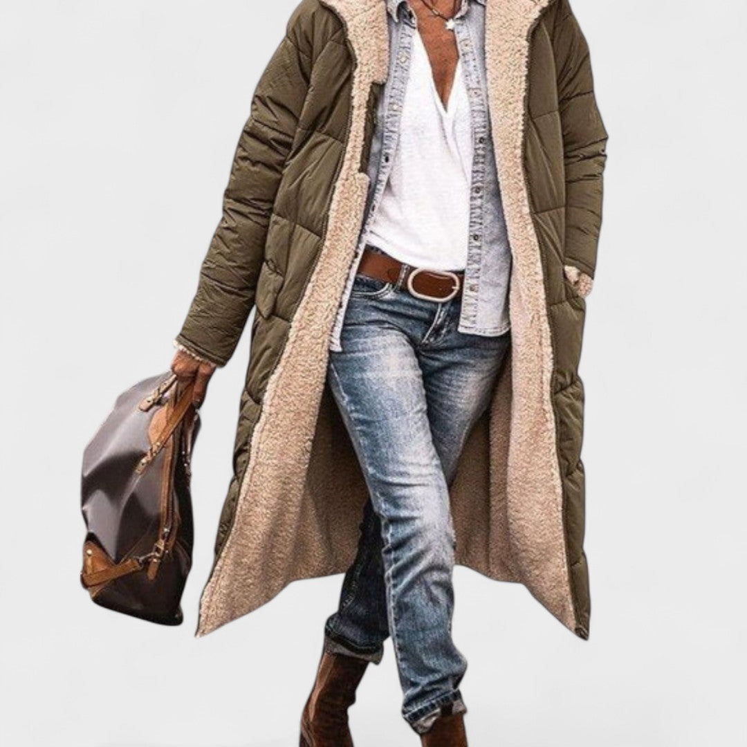 Rita - Manteau réversible confortable