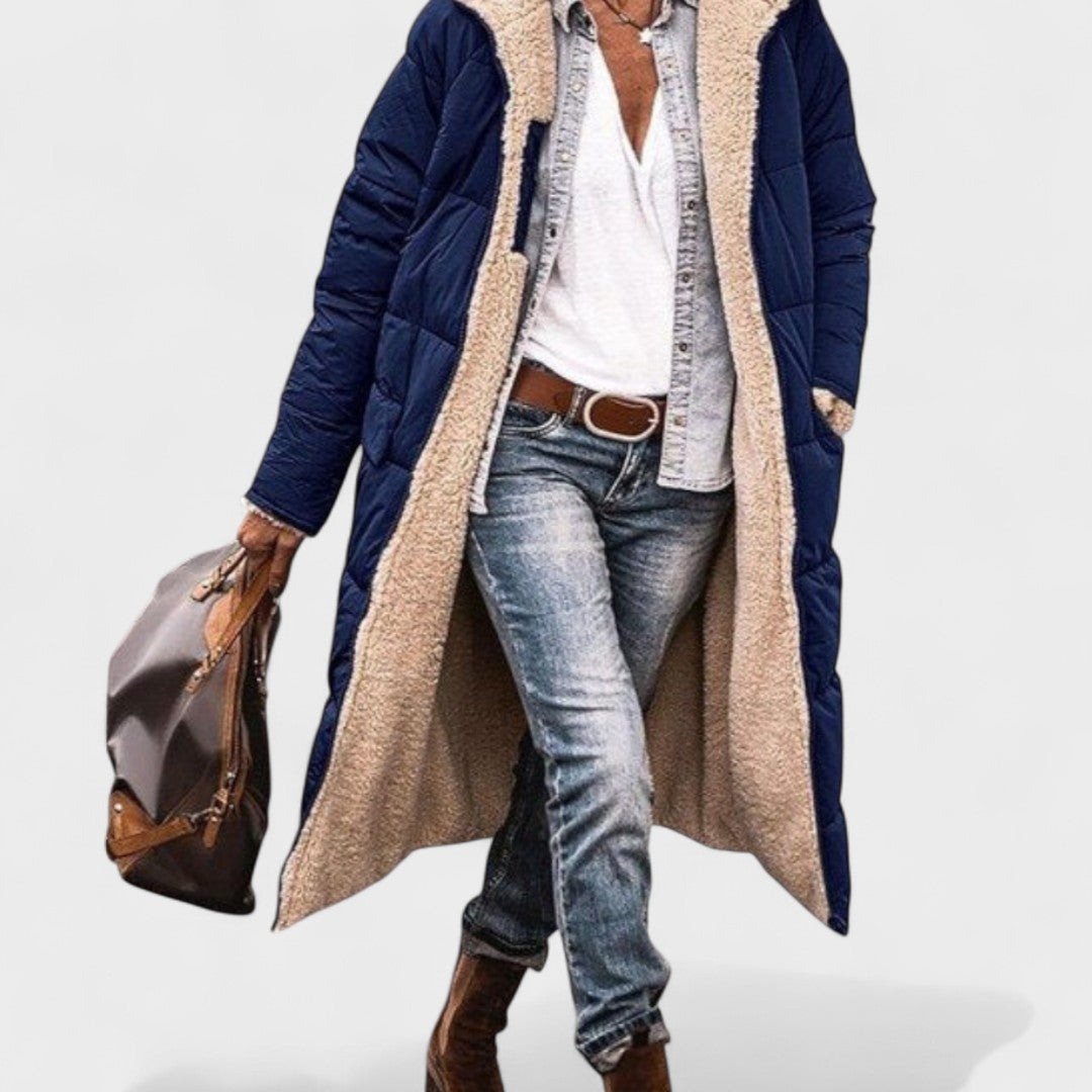 Rita - Manteau réversible confortable