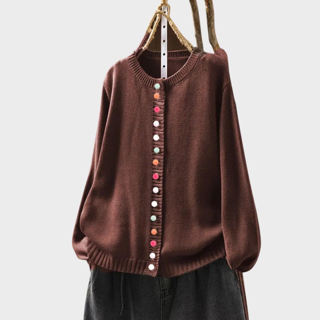 Ana - Gilet tricoté