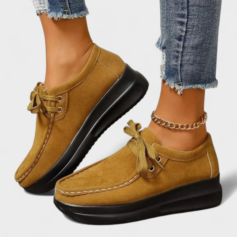 Carla - Chaussures en daim