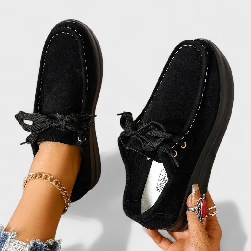 Carla - Chaussures en daim