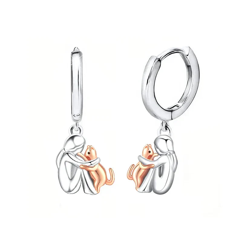 Boucles d'oreilles Renata - Amour des chats