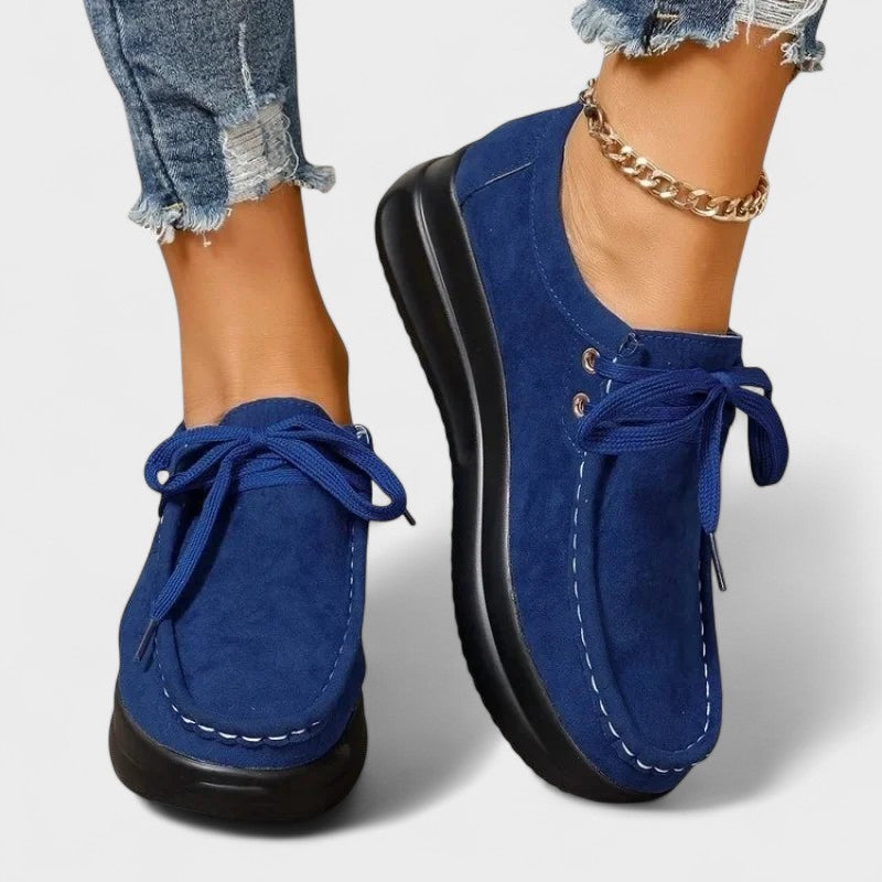 Carla - Chaussures en daim