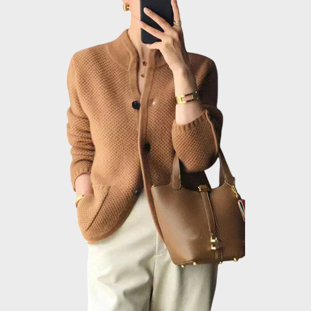 Soraia - Manteau en maille douce