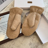 Gants UGG en laine beige