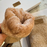 Gants UGG en laine beige