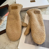 Gants UGG en laine beige