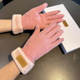 Gants UGG à poignets repliés