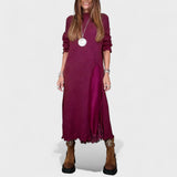 Alda - Ensemble élégant complet (collants longs + robe)