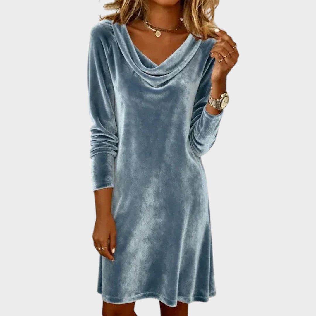 Célia - Robe en velours